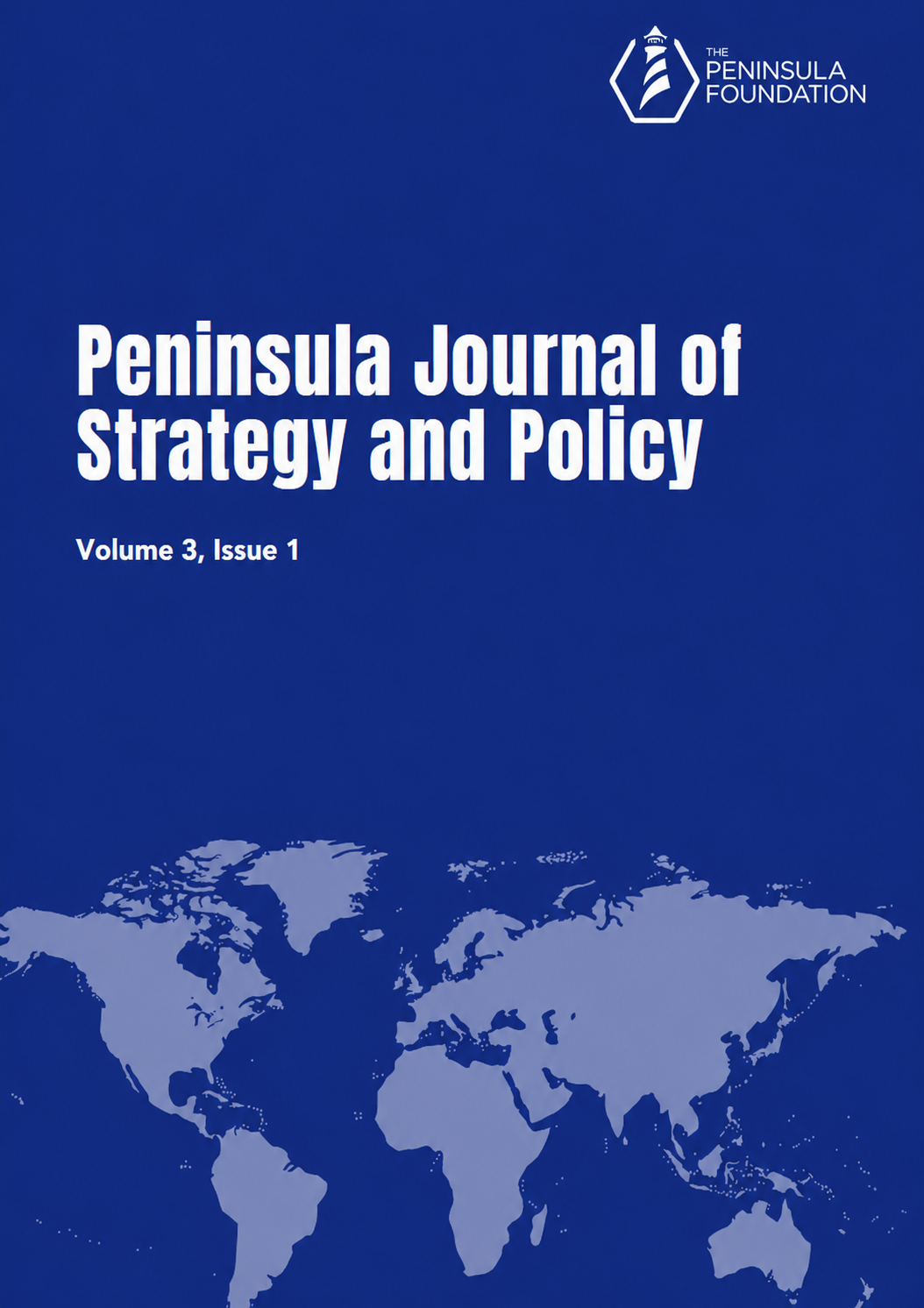 					View Vol. 3 No. 1 (2026): The Peninsula Journal of Strategy and Policy (PJSP) 
				